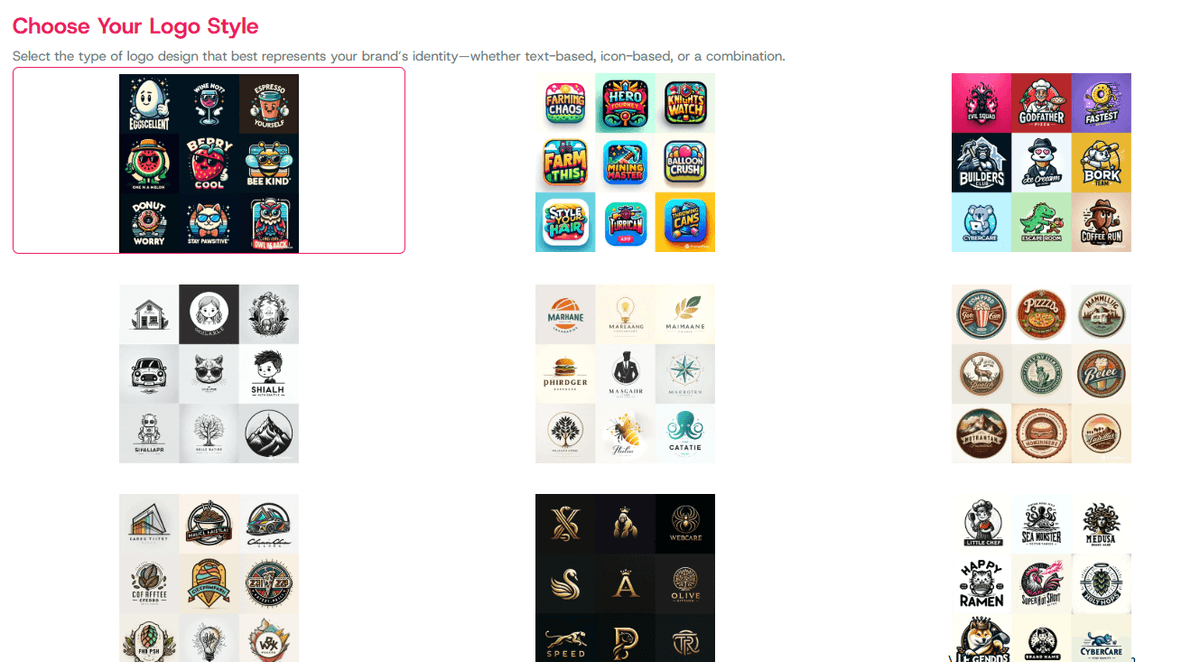 Choose Logo Style